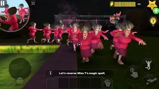 Playing Against Miss T Multi Clones Halloween Magic Night Epic Video | Scary Teacher 3D Update
