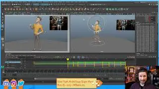 Color coding keys in Maya