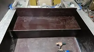 Прогресс 4,задний диван рундук!