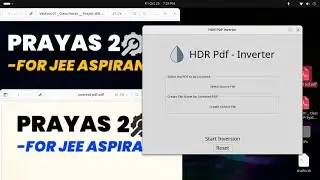 PDF Inverter App using python tkinter