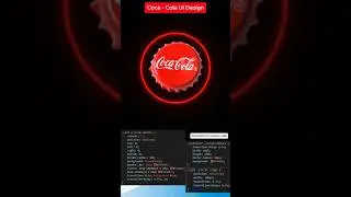 Coca cola UI Design| Frontend Design | 