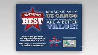 US Cargo Enclosed Cargo Trailers Features!!