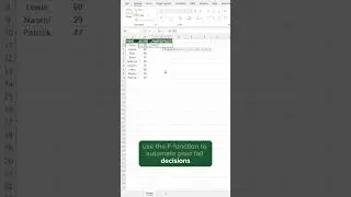 Stop Checking Scores Manually! Use This Excel IF Formula Instead!