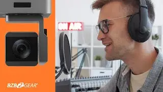 BZBGEAR PTZ Camera for Live Streaming Outputs HDMI, 3G-SDI, USB 3.0, and IP Simultaneously
