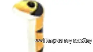 Кто выполняет мои задания получит змею и подарок потом угадаете