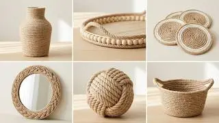 12 крутых идей из разных веревок..