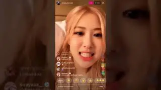 BLACKPINK’S ROSÉ FULL INSTAGRAM LIVE (6/6/19)