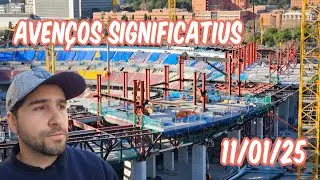 💥OBRES DEL CAMP NOU💥A 11/01/25!!!🚨AVENÇOS SIGNIFICATIUS!!