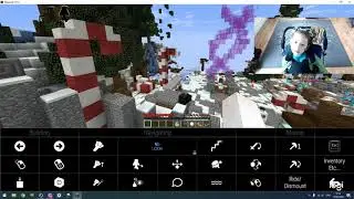 Катя Играет  minecraft на сервере