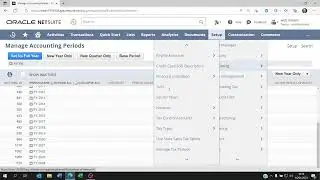 Cannot save transaction on netsuite missing period