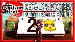 No Man's Sky New Decals And Posters And How To Place Them Captain Steve NMS News