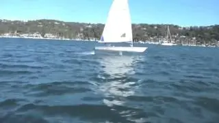 "Лазер" парит над водой! / Laser that foils!