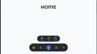 Bottom Navigation Bar With Expandable Menu Using HTML CSS And JavaScript
