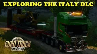 Euro Truck Simulator 2 | Road to a 100% explored map | Italy DLC | Episode 2 | Timelapse