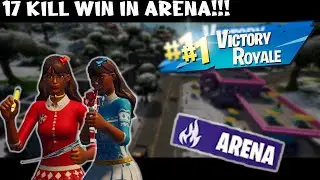 17 kill 1v2 clutch in arena duos