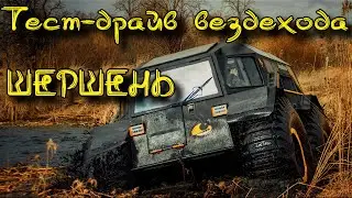 Тест-драйв вездехода Шершень. Обзор на бюджетный бортоповорот. 4к.