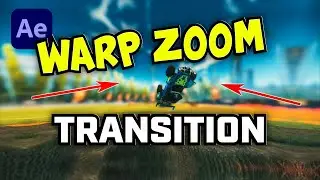 Warp Zoom In Transition | Motion Tile | After Effects Tutorial