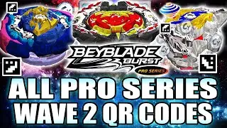 ALL WAVE 2 PRO SERIES QR CODES PERFECT PHOENIX ZWEI LUINOR JUDGEMENT JOKER BEYBLADE BURST APP
