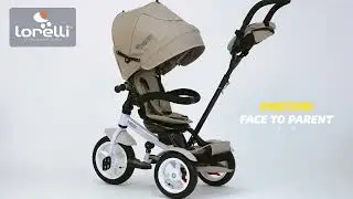 Triciclo evolutivo con capota y asiento reversible NEO AIR de Lorelli