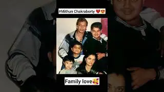 Old is Gold ♥️ Mithun Chakraborty family pic #mithun #bollynews #80s