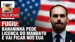 FUGIU: Bananinha pede licença do mandato e vai ficar nos EUA