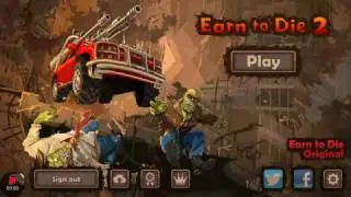 Earn to Die 2 - 5th Car (Super Car) Fully Upgraded though The Whole Track