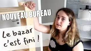 J'aménage enfin mon bureau | rangement de l'atelier