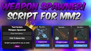 💫The Best Mm2 Weapon Spawner Script | Pastebin Link | Murder Mystery 2 | 2025 | Works On Mobile | 💫🔥