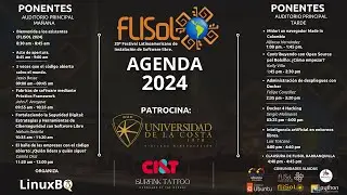 Flisol Barranquilla Agenda 27 de Abril 2024