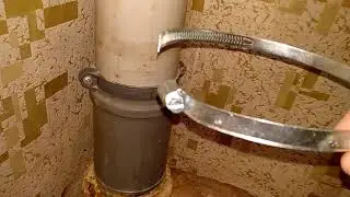 The sewer riser is leaking...What should I do to prevent this from happening again?