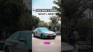 3 new things in 2025 BMW 3 SERIES!