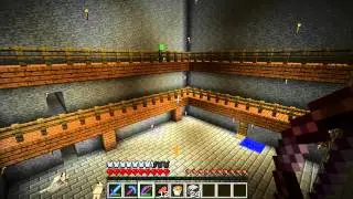 Minecraft Diamonds in the Rough Server, ep 10 - August Catches on Fire