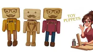How To Make Wooden Display Puppets