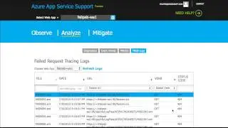 How to enable and analyze FREB logs on Web Apps