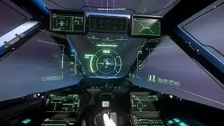 Hornet jumping through Crusader atmosphere