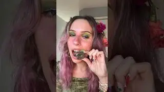 Earth themed makeup 🌎🌱🧚‍♀️ part 1 of 3 💖 #asmr #tingles