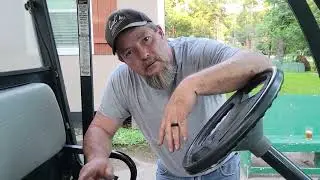 Did he get the golfcart running? ~Restoring our new golf cart- 2008 CLUB CAR Carryall