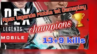 Apex legends Mobile 1st Gameplay, Early Access | 4clawYT