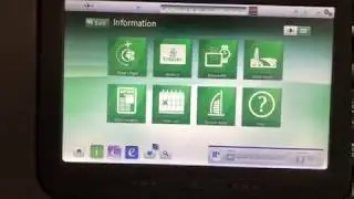 Emirates Airways In-Flight UI