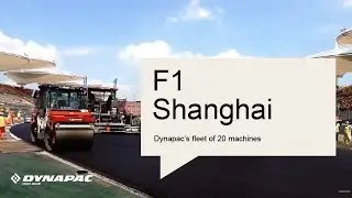 Dynapac Shanghai F1 project