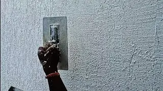 New Asian paint Apex createx scratch Texture design Chandigarh Mohali best painter