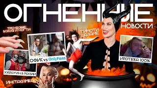 САМЫЕ ГОРЯЧИЕ НОВОСТИ НЕДЕЛИ В ХЭЛЛОУИН 🎃🚨 ОБСУЖДАЕМ ТРЕНДЫ, ЗАРАБОТОК И ИПОТЕКУ 😭 МУЗЫКА, ЗВЕЗДЫ ⭐️