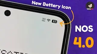 Nothing OS 4.0 🔋 New Battery Icon with Percentage Inside Explained