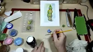 СЕМЕЙКА ГОРОШКОВ Ватная игрушка.  Урок 8.  Делаем СТРУЧОК -   домик.