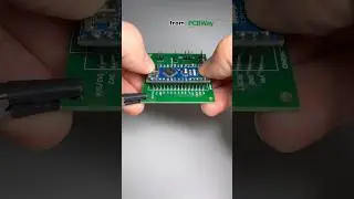 Assembling of a Useless Box with a custom PCB from @PCBWay Check out their services:  www.pcbway.com