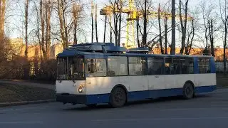 Троллейбус, маршрут №48 ВЗТМ-5284 б.1941 (09.12.2020) Санкт-Петербург