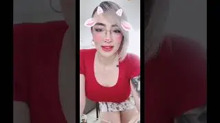 Baju merah PUTIH GEDE cewek cantik live baru part 2 ‼️  #47 #bigo #live #girl #beautiful