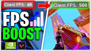 BOOST FPS On ANY PC & INCREASE PERFORMANCE | VALORANT OPTIMIZATION