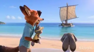 Nick & Judy Take Baby Robin To The Beach & Meet Moana 🌊🦊🐰 | Zootopia Love Story Part 9
