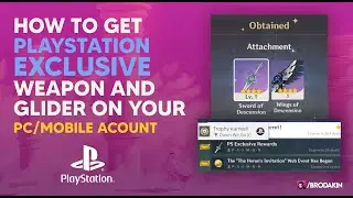 Link your Genshin Impact PC or Mobile Account to your PS4 or PS5